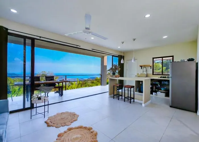 Сasa de vacaciones Casa Flores Ocean View 10 Min To Carrillo Sámara