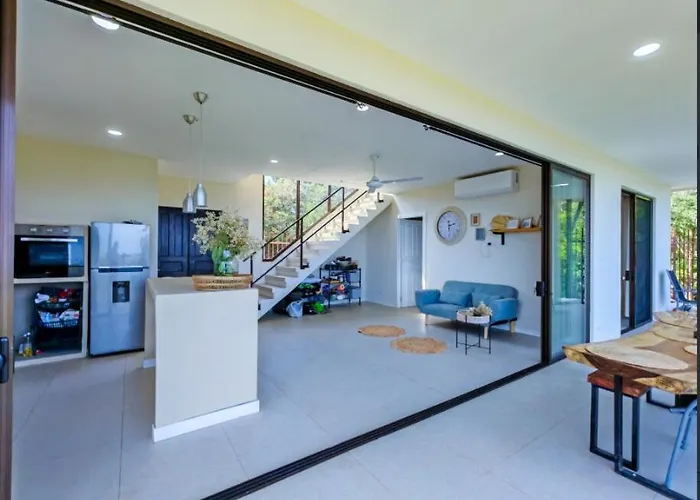 Сasa de vacaciones Casa Flores Ocean View 10 Min To Carrillo *